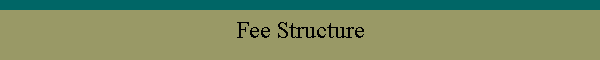 Fee Structure